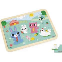 Sale Janod Puzzle A la ferme (24 pièces)