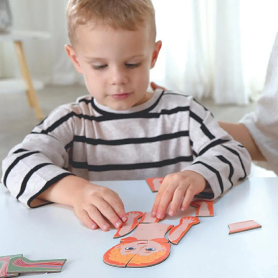 Puzzle aimanté Le corps humain|Hape