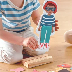 Puzzle aimanté Vêtements (68 pièces)|Hape Outlet