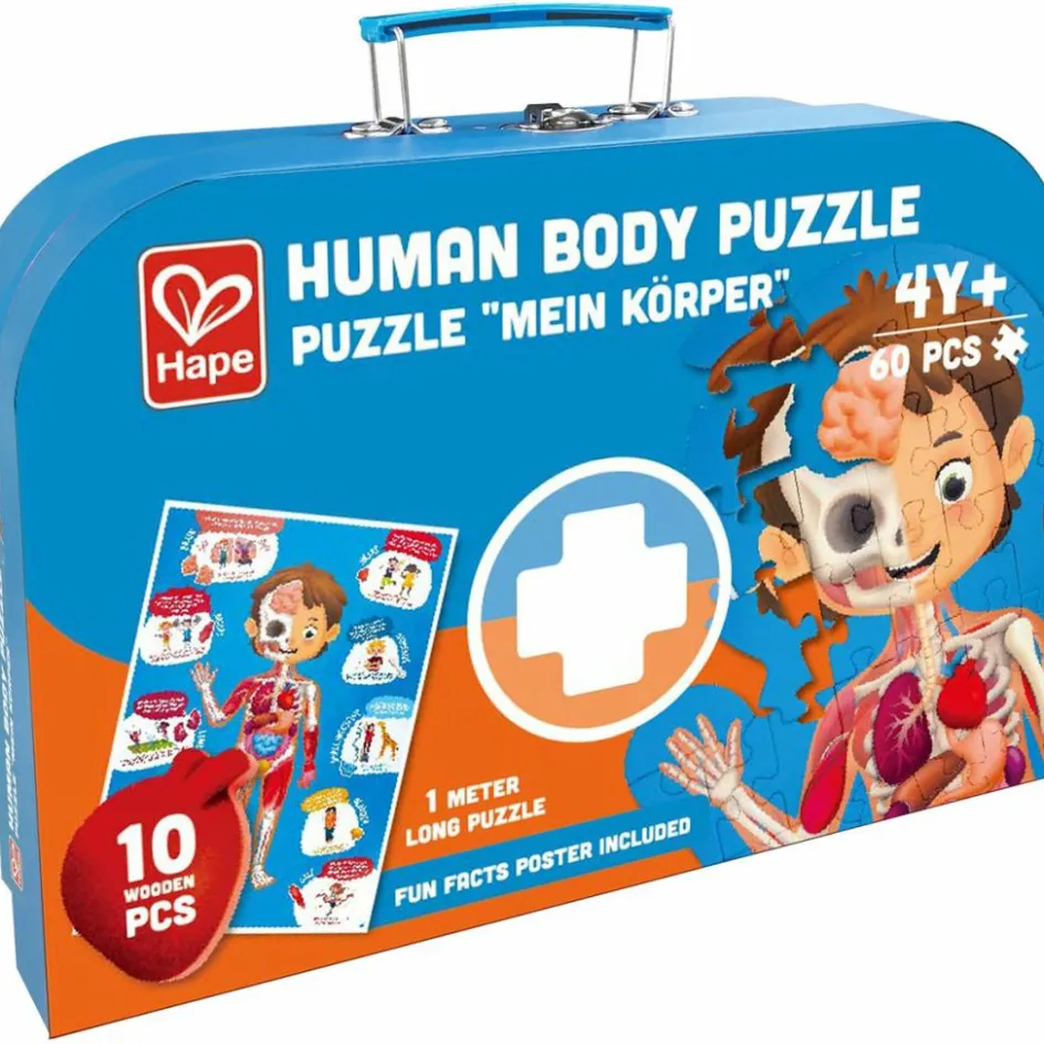 Hape Puzzle corps humain (60 pièces)