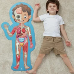 Hape Puzzle corps humain (60 pièces)