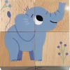 Puzzle cubes Wild & Co (4 cubes)|Djeco Hot