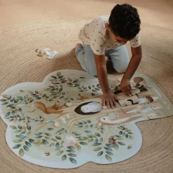 Puzzle de sol en carton FSC Forest Friends|Little Dutch Discount