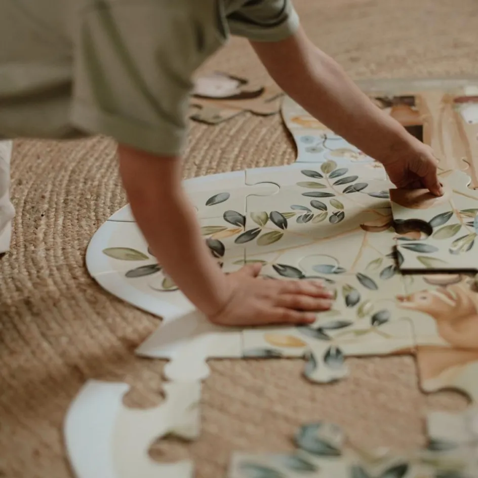 Puzzle de sol en carton FSC Forest Friends|Little Dutch Discount