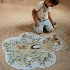 Puzzle de sol en carton FSC Forest Friends|Little Dutch Discount