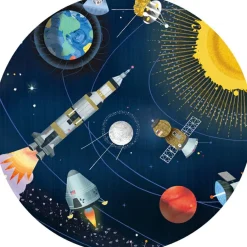 Puzzle d'observation avec livret L'espace (200 pièces)|Djeco Sale