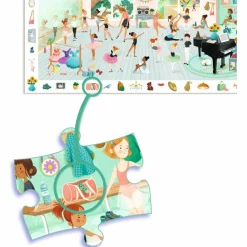 Clearance Djeco Puzzle d'observation L'école de danse (100 pièces)