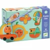 Puzzle Duo Véhicules (12 puzzles)|Djeco Outlet