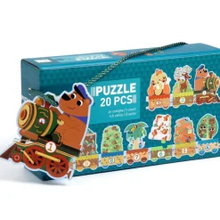 Puzzle duo-trio Je compte (20 pièces)|Djeco Clearance
