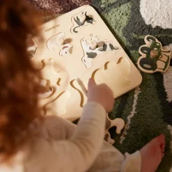 Puzzle en bois A la ferme|Filibabba New