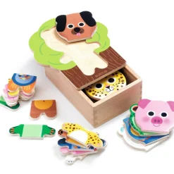 Puzzle en bois Abramix|Djeco Clearance