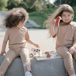 Puzzle en bois Farm (8 pièces)|Mushie Sale