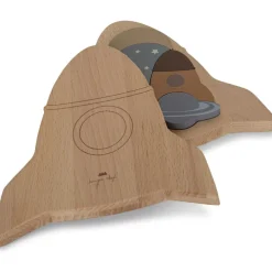 Discount Konges Slojd Puzzle en bois fusée