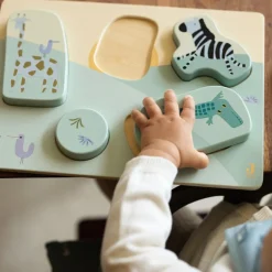 Puzzle en bois Jungle Jambo (6 pièces)|Jollein Discount