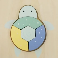 Best Sapin Malin Puzzle en bois Tortue (5 pièces)