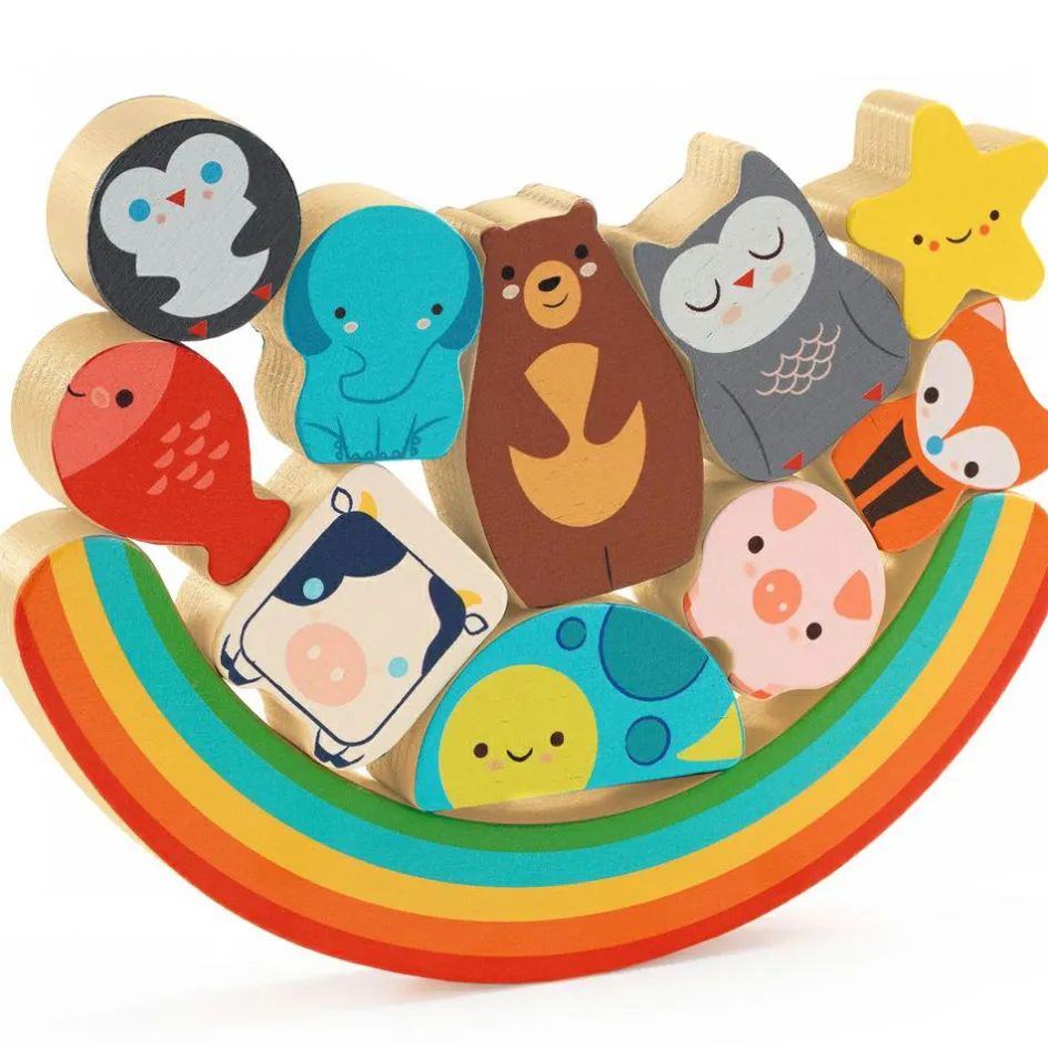 Puzzle en relief Puzz & Boom Rainbow (12 pièces)|Djeco New