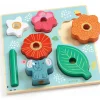 Puzzle en relief Puzz & Stack Happy (7 pièces)|Djeco Online