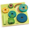 Sale Djeco Puzzle en relief Puzz & Stack Rainbow (7 pièces)