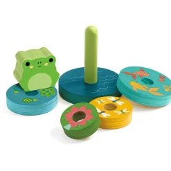 Sale Djeco Puzzle en relief Puzz & Stack Rainbow (7 pièces)