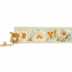 Puzzle encastrable 4 animaux Trois petits lapins|Moulin Roty Clearance