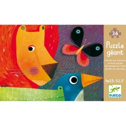 Puzzle géant La parade des Animaux (36 pièces)|Djeco