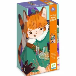 Sale Djeco Puzzle géant Pio le magicien (36 pcs et 1 miniature)
