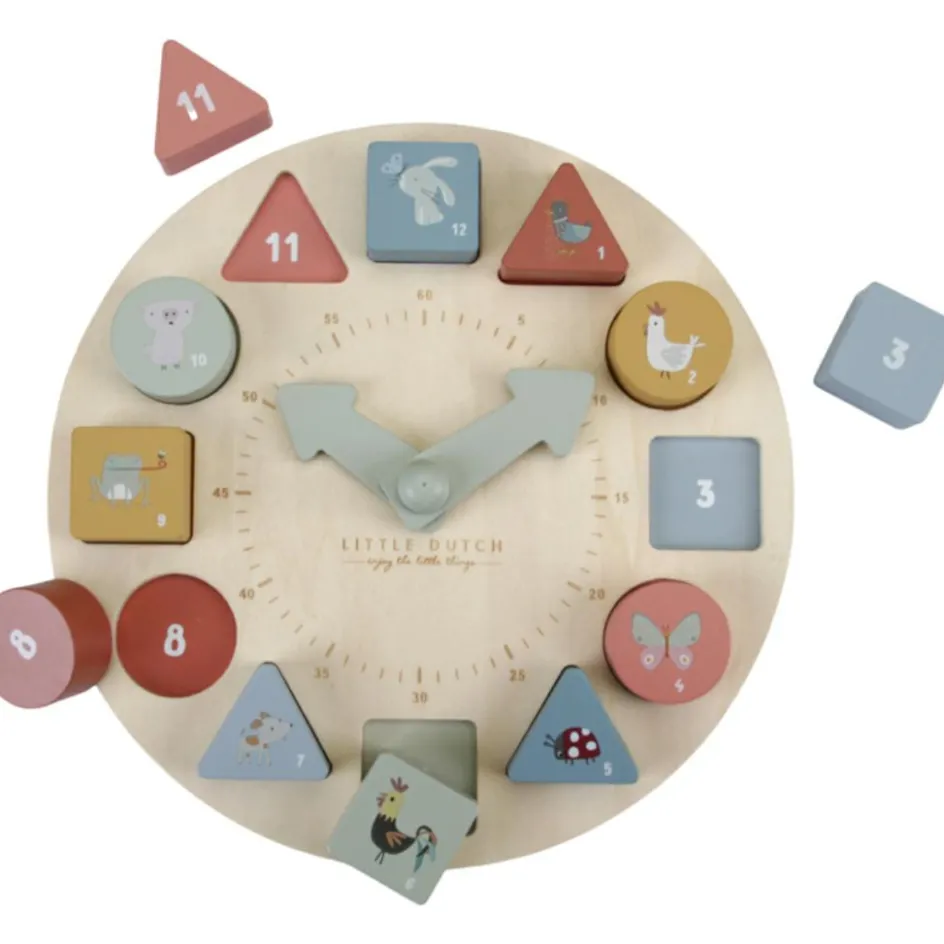 Puzzle horloge en bois Little Goose|Little Dutch Sale