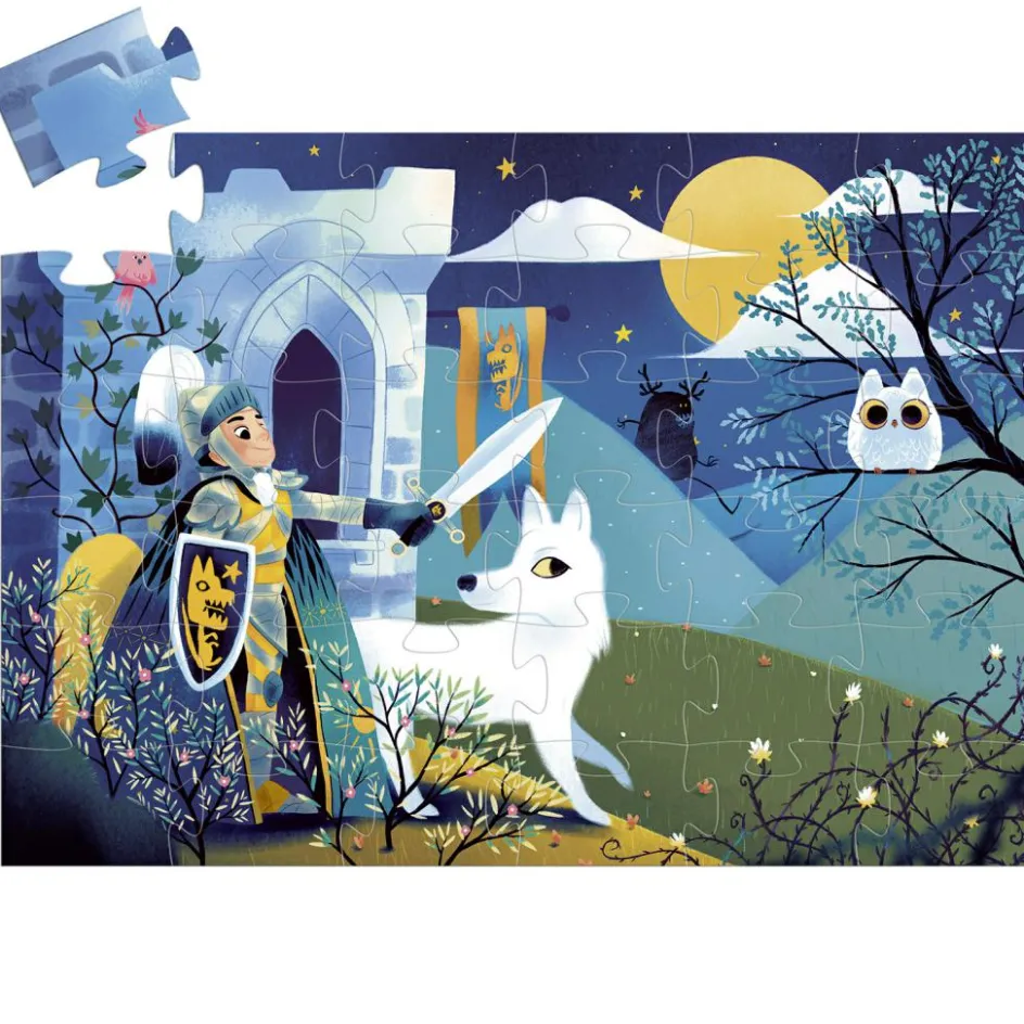 Puzzle Le chevalier de la pleine lune (36 pièces)|Djeco