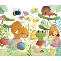 Puzzle les compagnons du jardin (20 pièces)|Janod Clearance