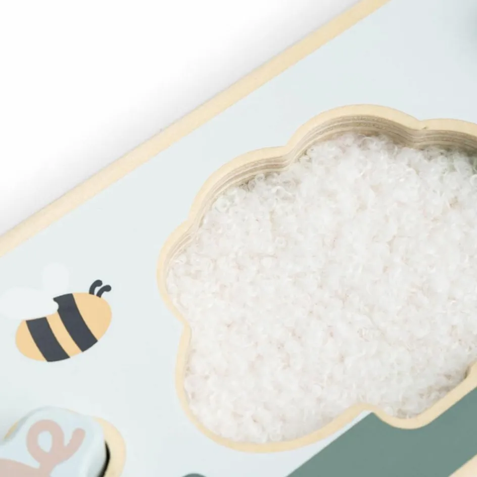 Puzzle sensoriel Tiny farm Multicolore|Done by Deer Best