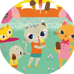 Puzzle silhouettes Le Glacier (16 pièces)|Djeco Outlet