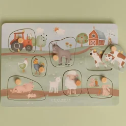 Puzzle sonore en bois Little Farm|Little Dutch Clearance