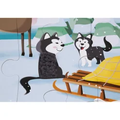Puzzle tactile La vie sur la banquise (20 pièces)|Janod Sale