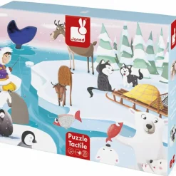 Puzzle tactile La vie sur la banquise (20 pièces)|Janod Sale