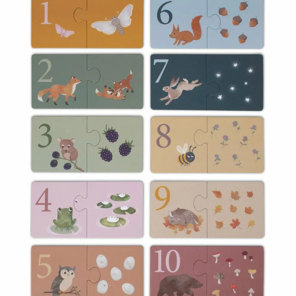 New Filibabba Puzzles Apprendre à compter Animaux nordiques