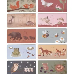 Puzzles Maman et ses bébés Animaux nordiques|Filibabba