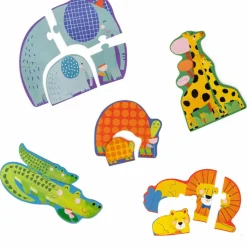 Puzzles évolutifs animaux Les Toupitis (20 pièces)|Moulin Roty New