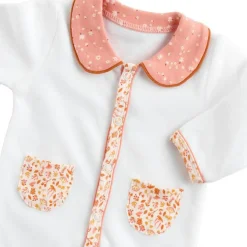 Best Sauthon Pyjama chaud à col floral Esmée (3 mois)