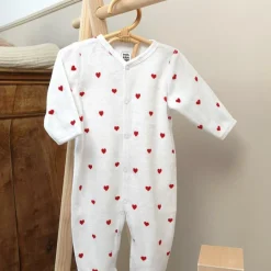 Pyjama Cœurs Rouges (3 mois)|Trois Kilos Sept Discount