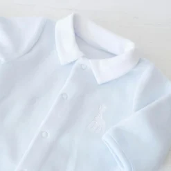 Sale Trois Kilos Sept Pyjama en velours bleu Sophie la girafe (1 mois)