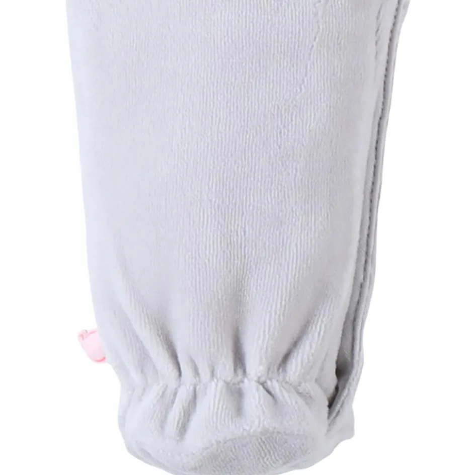 Hot Noukie's Pyjama en velours gris ours (12 mois)