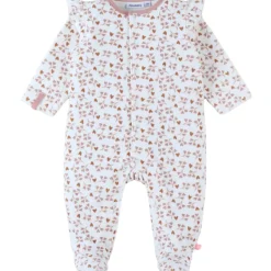 Pyjama velours aqua coeur (6 mois)|Noukie's New