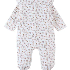 Pyjama velours aqua coeur (6 mois)|Noukie's New