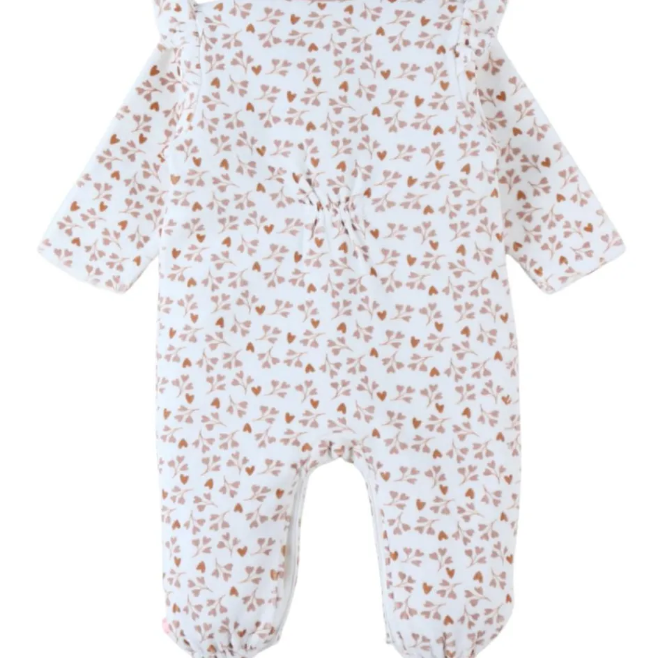 Pyjama velours aqua coeur (6 mois)|Noukie's New