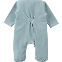Pyjama velours aqua éléphant (dès la naissance)|Noukie's Hot