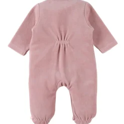 Hot Noukie's Pyjama velours Lovely Cat rose clair (3 mois)