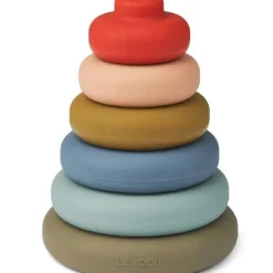 Pyramide à empiler en silicone Dag Stacking multi mix|Liewood Sale