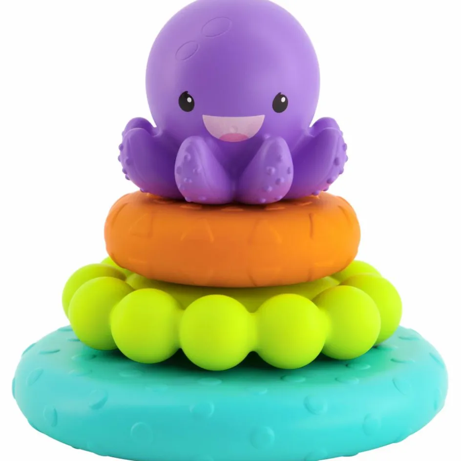 Sale Infantino Pyramide de bain Pieuvre