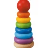 Pyramide en bois anneaux à empiler|Plan Toys Sale
