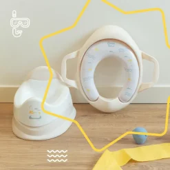 Réducteur de toilette avec poignées Mouette|Badabulle Online